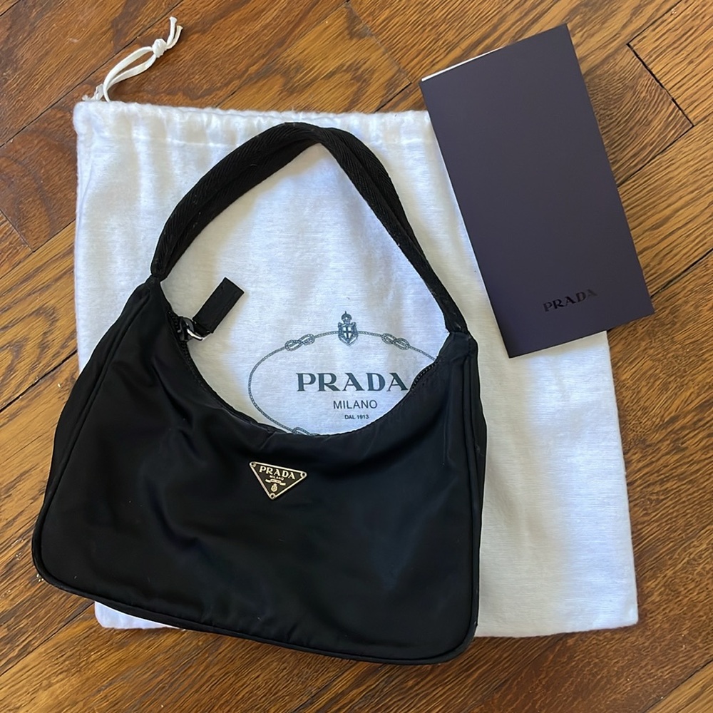 Vintage Prada Nylon Mini Handbag